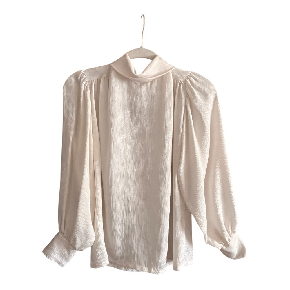 ⚜️Vintage’s Collection⚜️ Mervyn’s Cream puff sleeve blouse